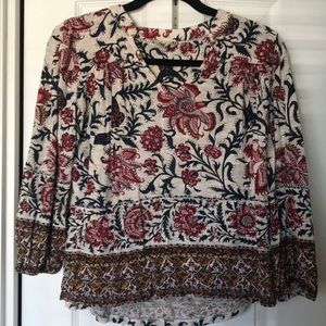 Lucky Brand 3/4 sleeve top
